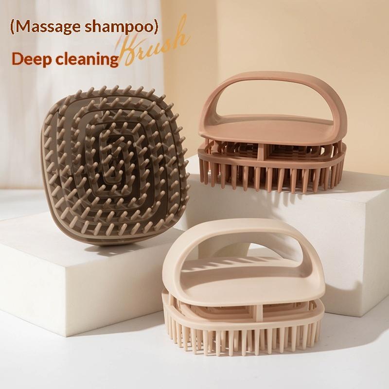 Scalp Massage Shampoo Brush 1P - đánh giá và giá Hair Care Dandruff