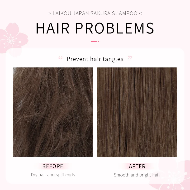 LAIKOU Japan Sakura  Shampoo R - đánh giá và giá Hair Care Organic
