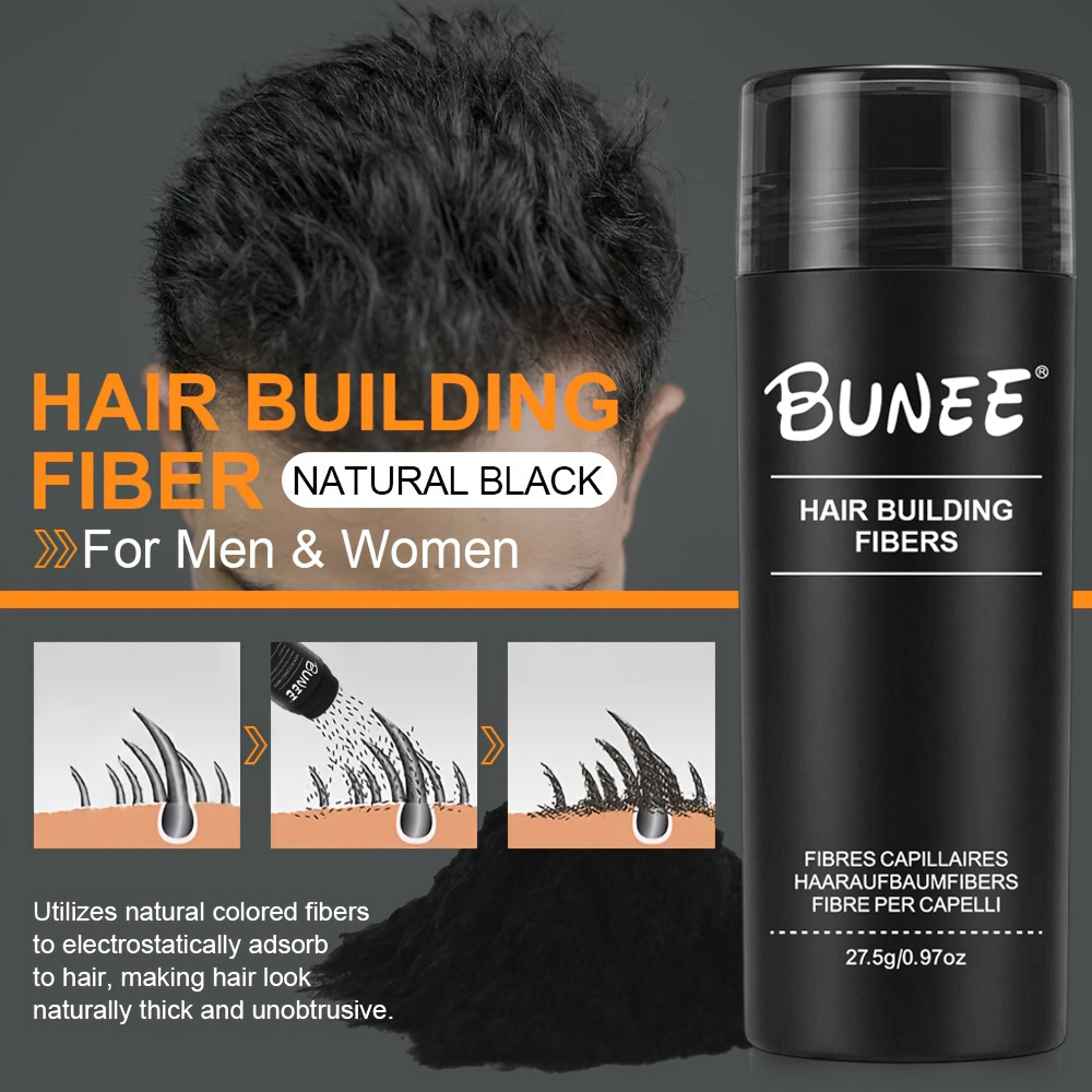 BUNEE Hair Fiber 27.5g: Men's  - đánh giá và giá Hair Care Products
