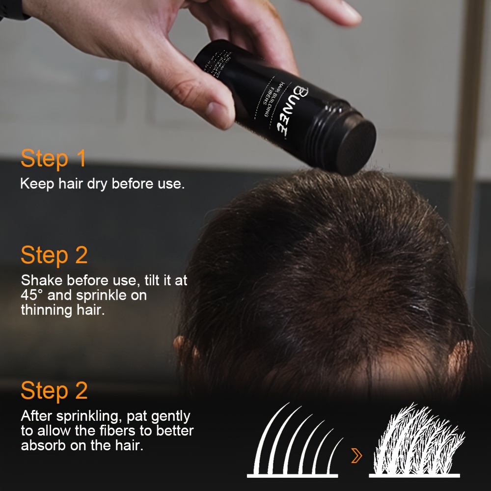 BUNEE Hair Fiber 27.5g: Men's  - đánh giá và giá Hair Care Products