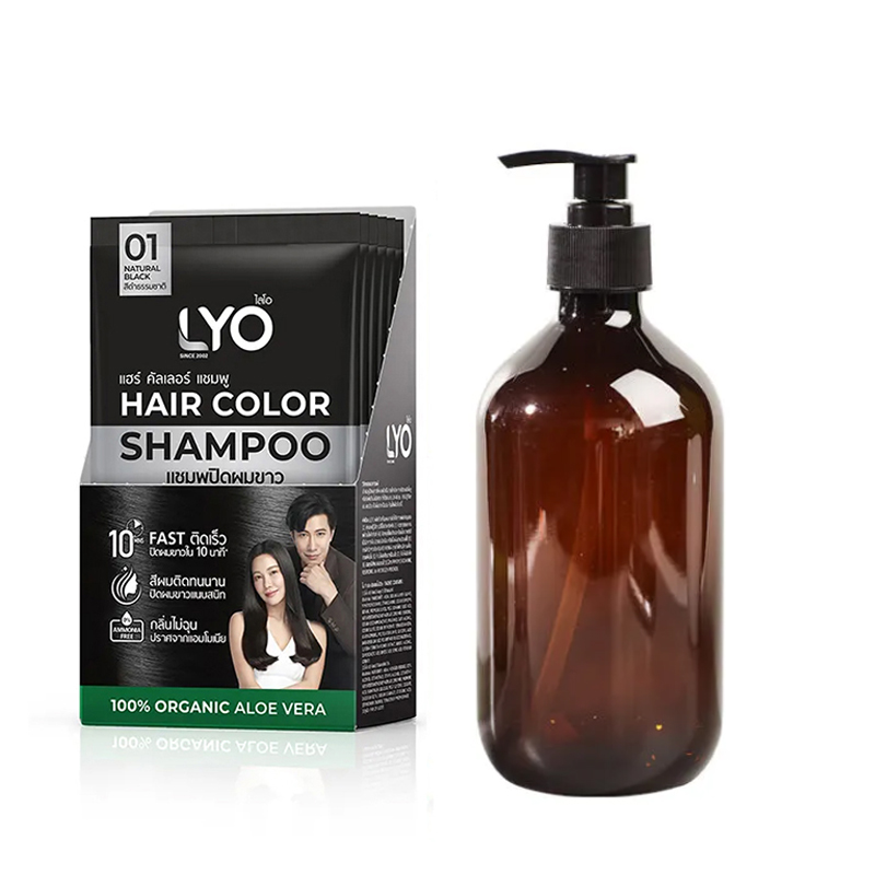 Lyo Natural Plant Hair Dyeing  - đánh giá và giá Hair Care Lotion