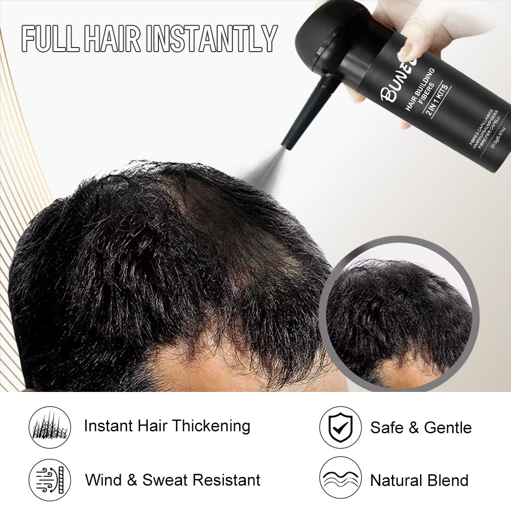 BUNEE Press-Fit Hair Fiber Pow - đánh giá và giá Hair Care Products