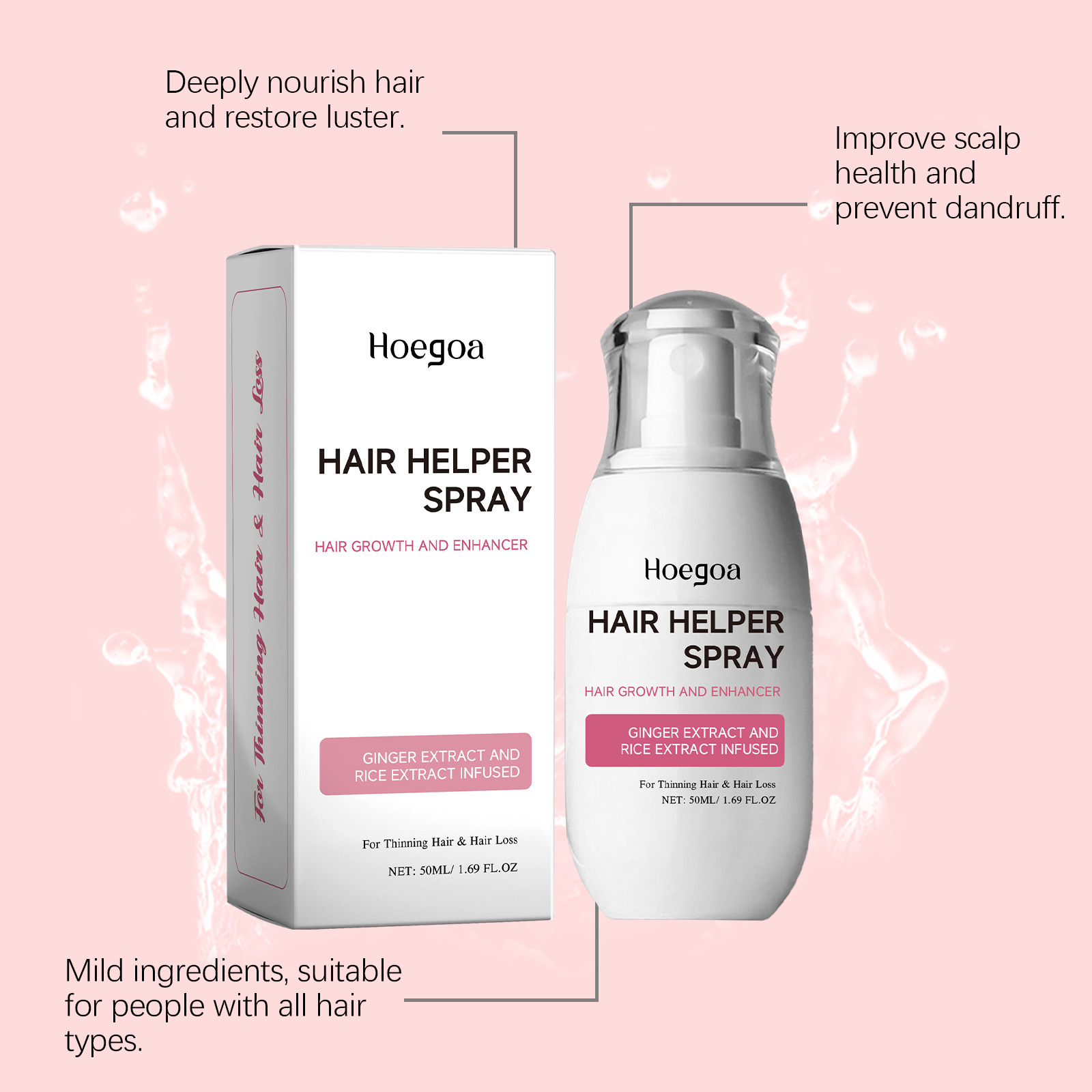 Leave-In Hair Care Spray Anti  - đánh giá và giá Hair Care Products