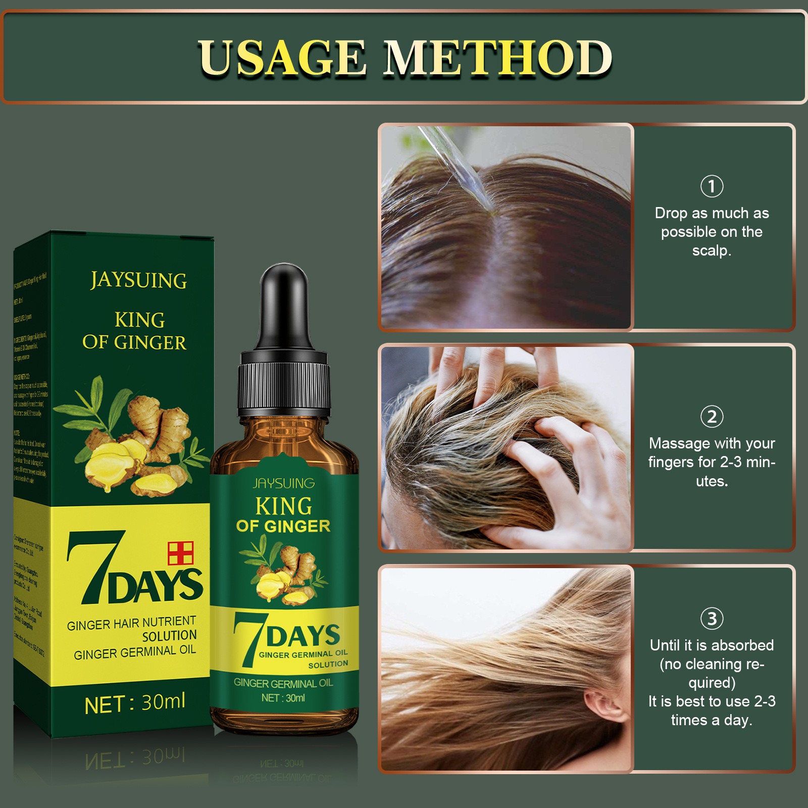 Ginger Hair Essence Anti Hair  - đánh giá và giá Hair Care Korean Products