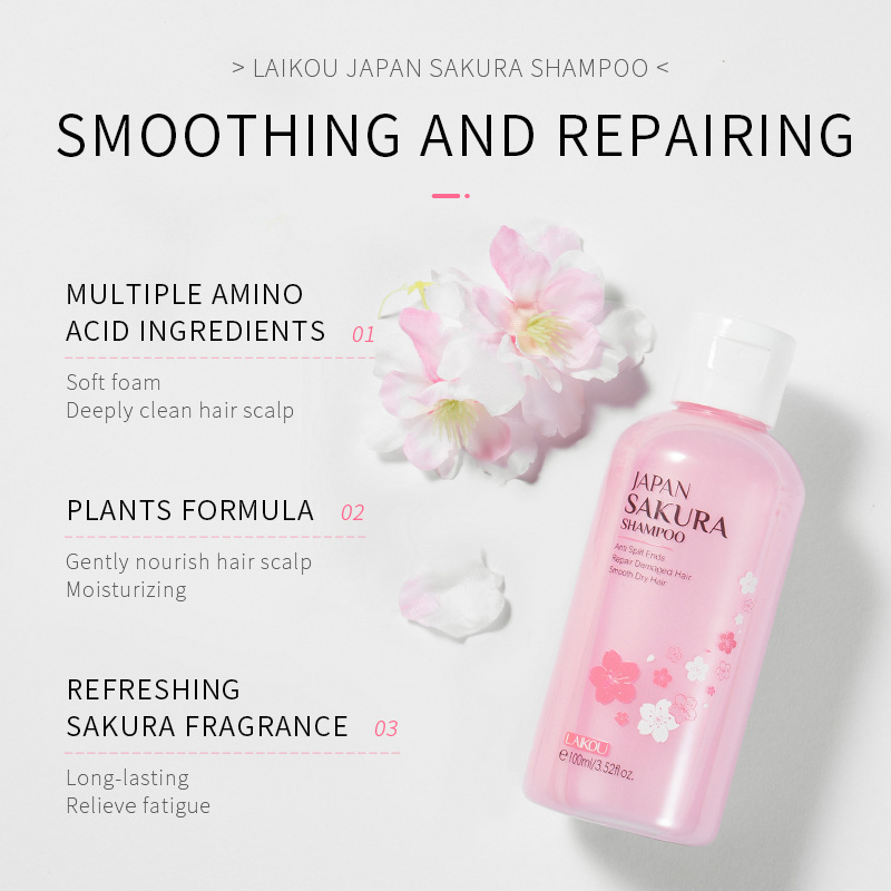 LAIKOU Nhật Bản Sakura Dầu Gội - đánh giá và giá Hair Care Korean Products