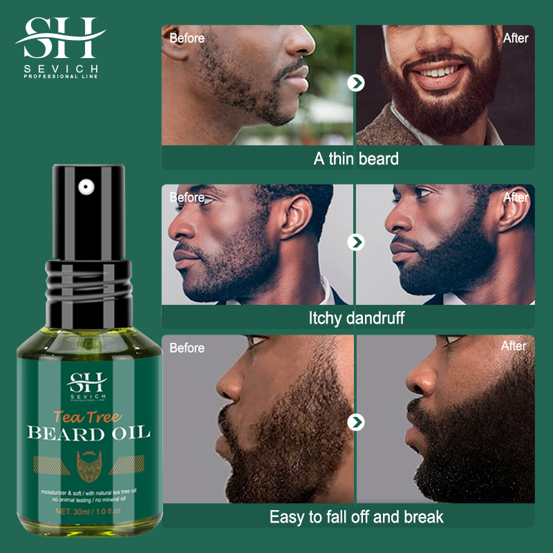 Tea Tree Beard Oil Set For Men - đánh giá và giá Hair Care Organic